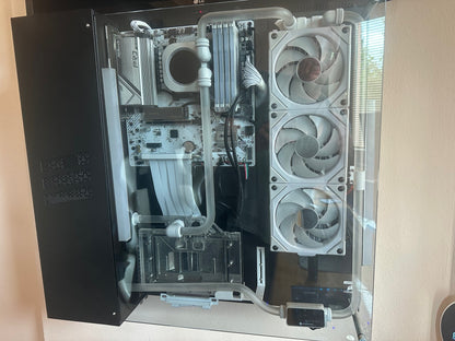 CON 87 - Full Tower Ultra Slim Wall Mount PC Case
