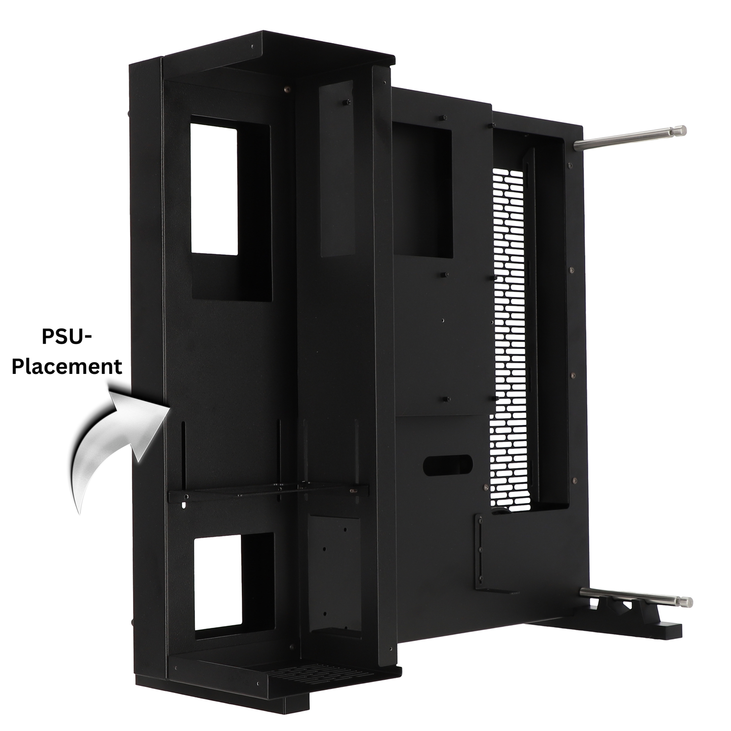wall mount pc case psu placement in atx