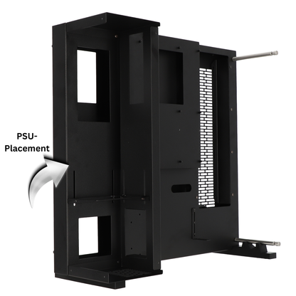 wall mount pc case psu placement in atx